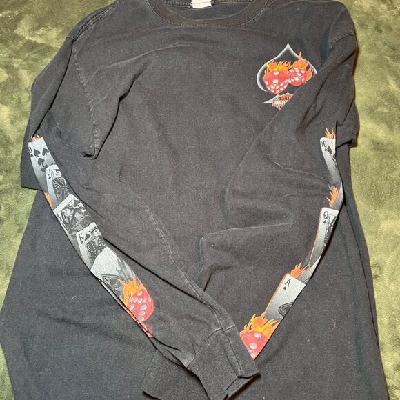 Harley Davidson Las Vegas Longsleeve Shirt - Picture 2 of 4